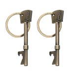 Casa si Gradina - Bucatarie si vesela - Accesorii bar - Tirbusoane si dopuri - Set 2 desfacatoare de sticle Kwmobile, aluminiu, bronz, utilizare universala - Infinity.ro