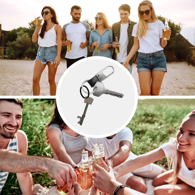 Casa si Gradina - Bucatarie si vesela - Accesorii bar - Tirbusoane si dopuri - Set 2 desfacatoare de sticle Kwmobile, aluminiu, finisaj mat, utilizare universala - Infinity.ro