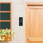 Casa si Gradina - Electrice - Smart Home - Accesorii control acces si supraveghere - Husa de protectie Kwmobile pentru Ring Video Doorbell Pro, silicon, negru - Infinity.ro