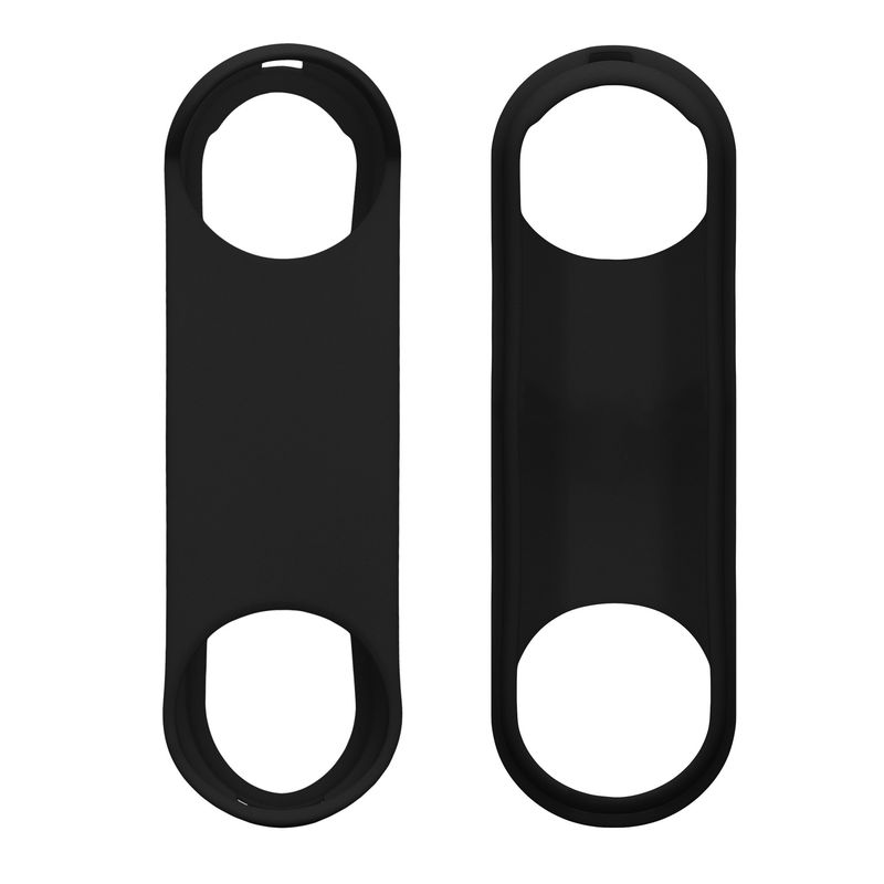 Casa si Gradina - Electrice - Smart Home - Accesorii control acces si supraveghere - Husa de protectie Kwmobile pentru Google Nest Doorbell, silicon, negru - Infinity.ro