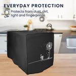 Electronice si Electrocasnice - Electrocasnice bucatarie - Accesorii electrocasnice bucatarie - Husa de protectie Kwmobile pentru Ninja Foodi MAX Dual Zone (9,5 L), protectie la praf, polipropilena, alb, negru - Infinity.ro