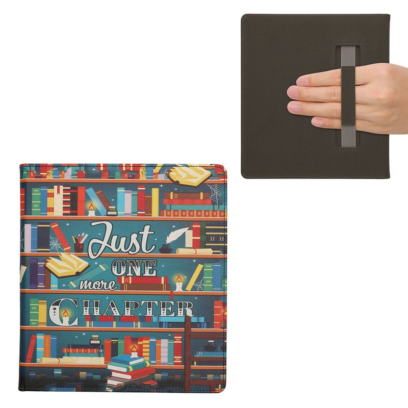 Laptop, Telefoane si Tablete - Ebook reader si accesorii - Accesorii eBook Reader - Husa eBook Kwmobile pentru Amazon Kindle Scribe (2022, 2024), inchidere magnetica, piele ecologica, multicolor - Infinity.ro