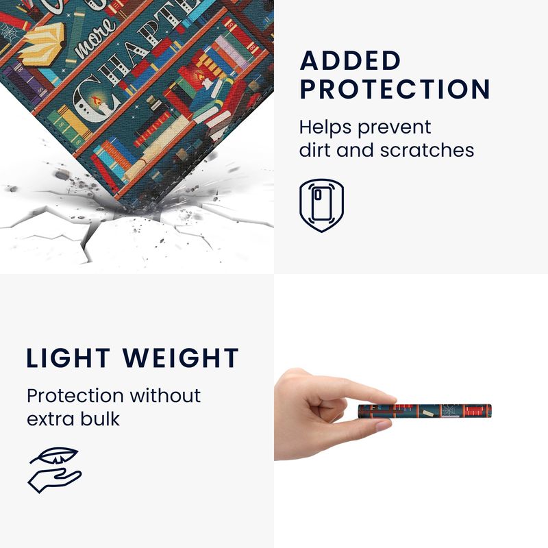 Laptop, Telefoane si Tablete - Ebook reader si accesorii - Accesorii eBook Reader - Husa eBook Kwmobile pentru Kobo Aura H2O Edition 2, inchidere magnetica, Sleep/Wake, piele ecologica, multicolor - Infinity.ro