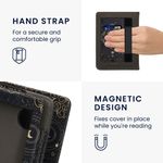Laptop, Telefoane si Tablete - Ebook reader si accesorii - Accesorii eBook Reader - Husa eBook Kwmobile pentru Kobo Clara BW, Clara Colour, inchidere magnetica, functie stand, piele ecologica, multicolor - Infinity.ro