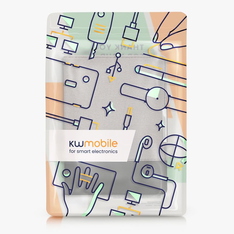 Laptop, Telefoane si Tablete - Ebook reader si accesorii - Accesorii eBook Reader - Husa eBook Kwmobile pentru Kobo Aura ONE, inchidere magnetica, protectie la socuri, piele ecologica, panza, gri, negru - Infinity.ro