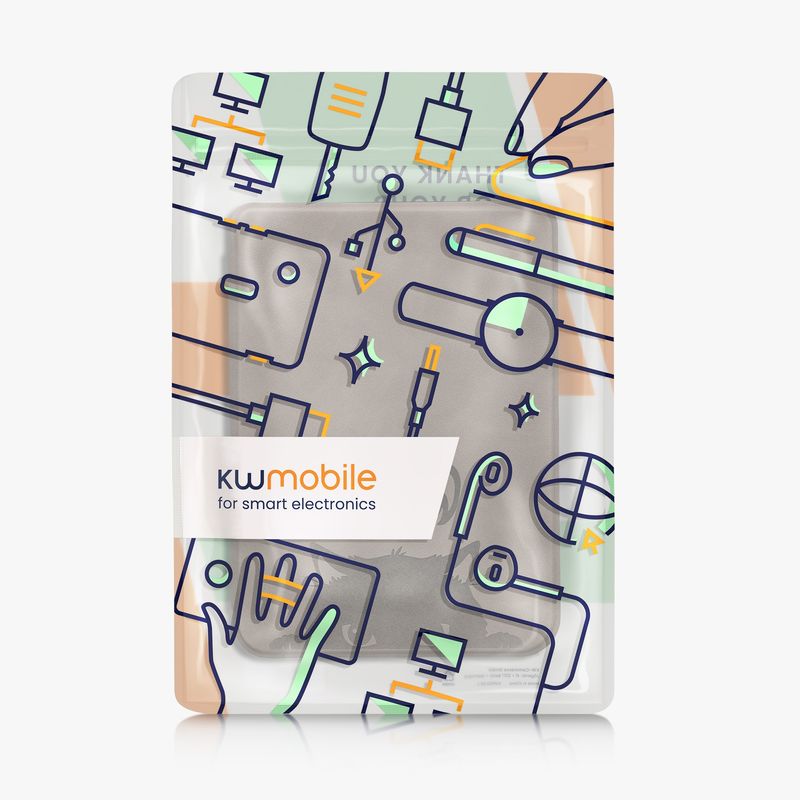 Laptop, Telefoane si Tablete - Ebook reader si accesorii - Accesorii eBook Reader - Husa eBook Kwmobile pentru Kobo Clara BW, Clara Colour, inchidere magnetica, Sleep/Wake, piele ecologica, gri, negru - Infinity.ro