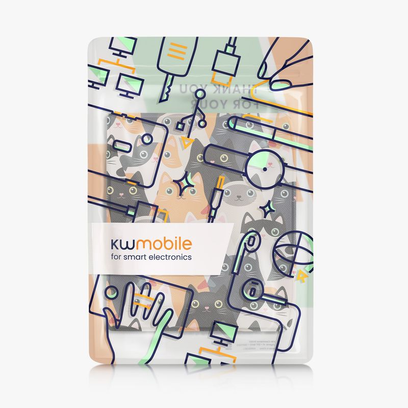 Laptop, Telefoane si Tablete - Ebook reader si accesorii - Accesorii eBook Reader - Husa eBook Kwmobile pentru PocketBook Era, Era Color, inchidere magnetica, Sleep/Wake, piele ecologica, multicolor - Infinity.ro