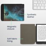 Laptop, Telefoane si Tablete - Ebook reader si accesorii - Accesorii eBook Reader - Husa eBook Kwmobile pentru PocketBook InkPad 4, Color 3, Color 2, Vivlio InkPad 4, piele ecologica, multicolor - Infinity.ro