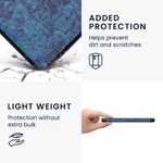 Laptop, Telefoane si Tablete - Ebook reader si accesorii - Accesorii eBook Reader - Husa eBook Kwmobile pentru Kobo Libra Colour, inchidere magnetica, Sleep/Wake, piele ecologica, galben, albastru - Infinity.ro