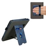 Laptop, Telefoane si Tablete - Ebook reader si accesorii - Accesorii eBook Reader - Husa eBook Kwmobile pentru PocketBook InkPad 4, Color 3, Color 2, Vivlio InkPad 4, piele ecologica, albastru, gri - Infinity.ro