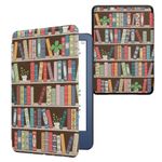 Laptop, Telefoane si Tablete - Ebook reader si accesorii - Accesorii eBook Reader - Husa Kwmobile pentru Amazon Kindle 11 (2022), Kindle 11 (2024), inchidere magnetica, piele ecologica, multicolor - Infinity.ro