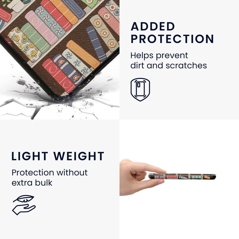 Laptop, Telefoane si Tablete - Ebook reader si accesorii - Accesorii eBook Reader - Husa Kwmobile pentru Amazon Kindle 11 (2022), Kindle 11 (2024), inchidere magnetica, piele ecologica, multicolor - Infinity.ro
