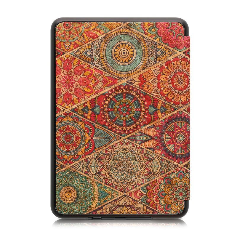 Laptop, Telefoane si Tablete - Ebook reader si accesorii - Accesorii eBook Reader - Husa Kwmobile pentru Amazon Kindle 11 (2022), Kindle 11 (2024), protectie la socuri, pluta, multicolor - Infinity.ro