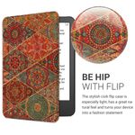 Laptop, Telefoane si Tablete - Ebook reader si accesorii - Accesorii eBook Reader - Husa Kwmobile pentru Amazon Kindle 11 (2022), Kindle 11 (2024), protectie la socuri, pluta, multicolor - Infinity.ro