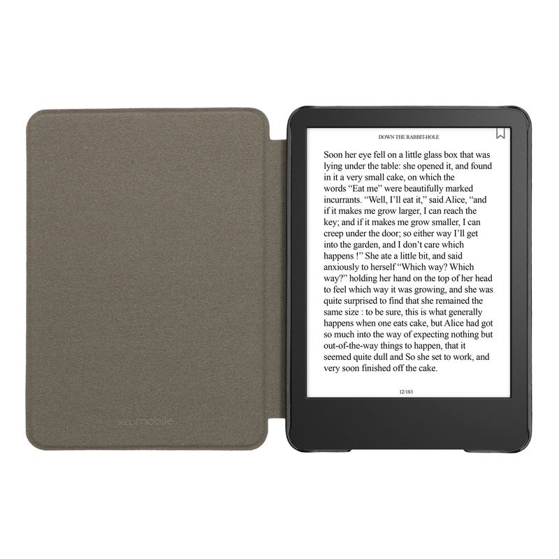 Laptop, Telefoane si Tablete - Ebook reader si accesorii - Accesorii eBook Reader - Husa Kwmobile pentru Amazon Kindle 11 (2022), Kindle 11 (2024), inchidere magnetica, pluta, multicolor - Infinity.ro