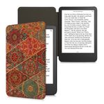 Laptop, Telefoane si Tablete - Ebook reader si accesorii - Accesorii eBook Reader - Husa Kwmobile pentru Amazon Kindle 11 (2022), Kindle 11 (2024), protectie la socuri, pluta, multicolor - Infinity.ro