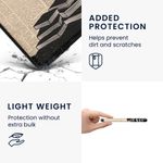 Laptop, Telefoane si Tablete - Ebook reader si accesorii - Accesorii eBook Reader - Husa Kwmobile pentru Amazon Kindle Paperwhite 11, Signature Edition, Paperwhite Kids, antisoc, negru, bej - Infinity.ro