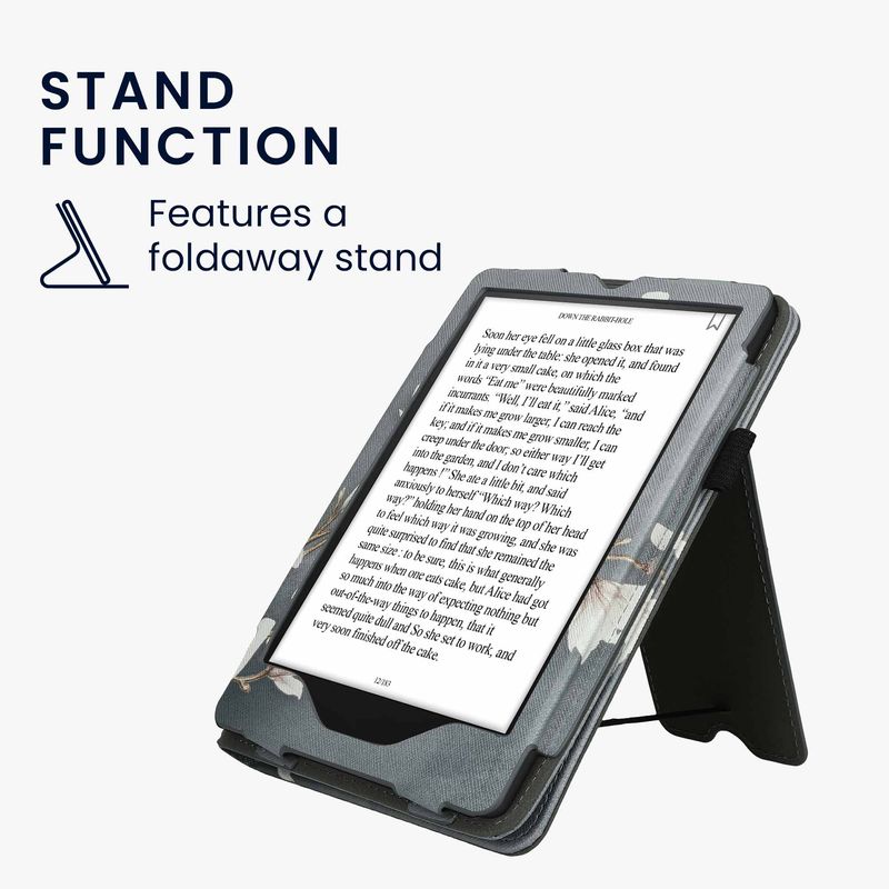 Laptop, Telefoane si Tablete - Ebook reader si accesorii - Accesorii eBook Reader - Husa Kwmobile pentru Amazon Kindle Paperwhite 11, Signature Edition, Paperwhite Kids, functie stand, multicolor - Infinity.ro