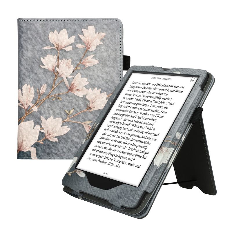 Laptop, Telefoane si Tablete - Ebook reader si accesorii - Accesorii eBook Reader - Husa Kwmobile pentru Amazon Kindle Paperwhite 11, Signature Edition, Paperwhite Kids, functie stand, multicolor - Infinity.ro