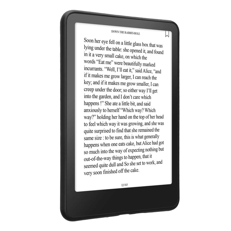 Laptop, Telefoane si Tablete - Ebook reader si accesorii - Accesorii eBook Reader - Husa Kwmobile pentru Amazon Kindle Paperwhite 12 (2024), Colorsoft, anti-alunecare, protectie la socuri, silicon, negru - Infinity.ro