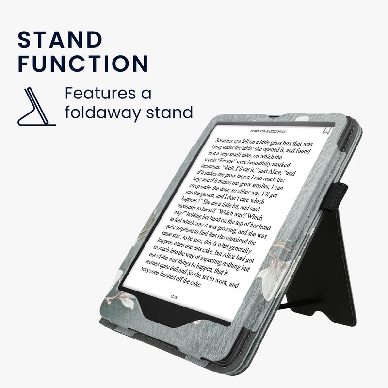 Laptop, Telefoane si Tablete - Ebook reader si accesorii - Accesorii eBook Reader - Husa Kwmobile pentru Amazon Kindle Paperwhite 12 (2024), Colorsoft, buzunar card, piele ecologica, multicolor - Infinity.ro