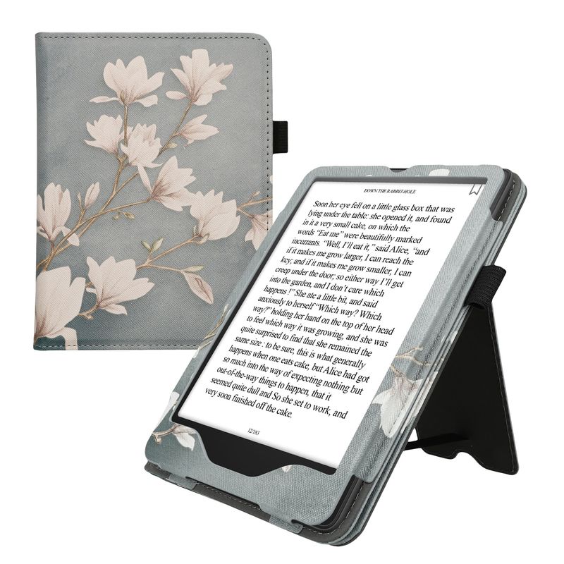 Laptop, Telefoane si Tablete - Ebook reader si accesorii - Accesorii eBook Reader - Husa Kwmobile pentru Amazon Kindle Paperwhite 12 (2024), Colorsoft, buzunar card, piele ecologica, multicolor - Infinity.ro