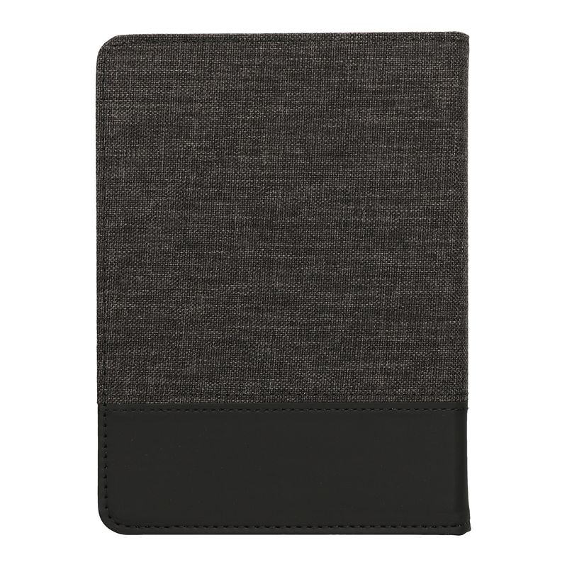 Laptop, Telefoane si Tablete - Ebook reader si accesorii - Accesorii eBook Reader - Husa Kwmobile pentru Amazon Kindle Paperwhite 12 (2024), Colorsoft, inchidere magnetica, antisoc, panza, gri, negru - Infinity.ro