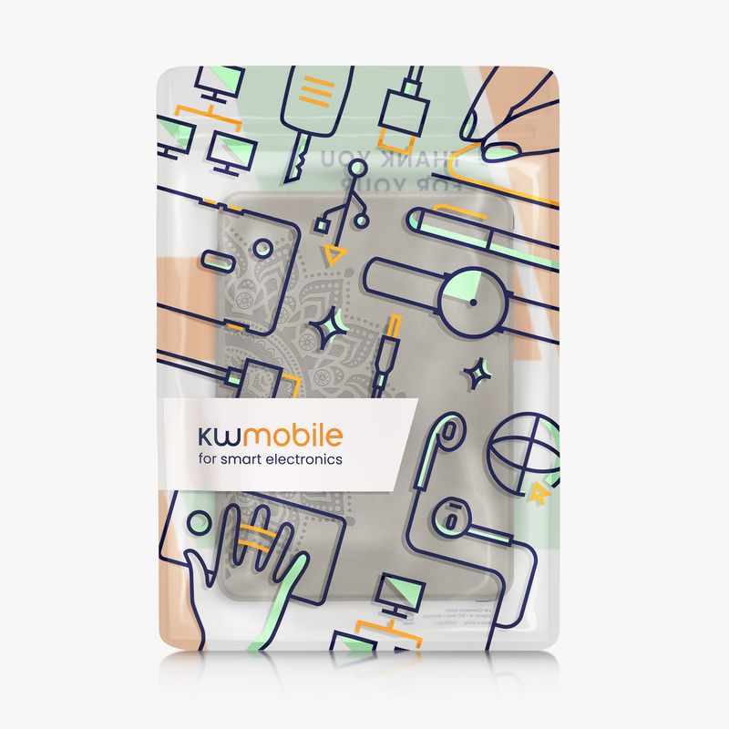 Laptop, Telefoane si Tablete - Ebook reader si accesorii - Accesorii eBook Reader - Husa Kwmobile pentru Amazon Kindle Paperwhite 12 (2024), Colorsoft, inchidere magnetica, piele ecologica, gri - Infinity.ro