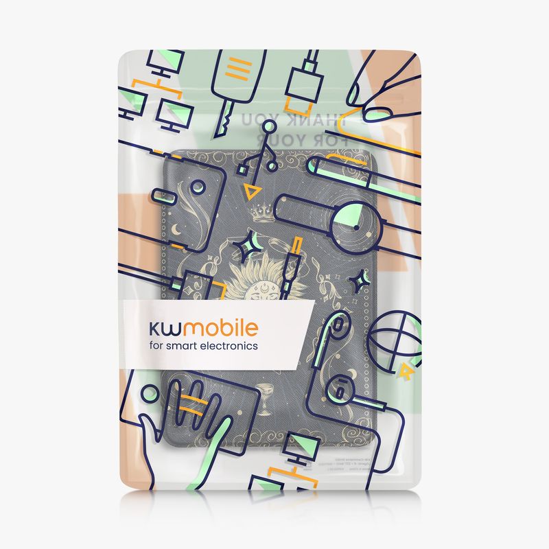 Laptop, Telefoane si Tablete - Ebook reader si accesorii - Accesorii eBook Reader - Husa Kwmobile pentru Amazon Kindle Paperwhite 12 (2024), Colorsoft, inchidere magnetica, Sleep/Wake, activare automata - Infinity.ro