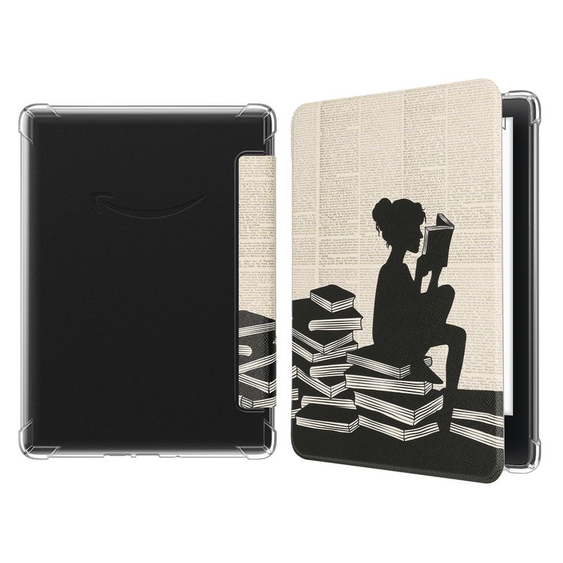 Laptop, Telefoane si Tablete - Ebook reader si accesorii - Accesorii eBook Reader - Husa Kwmobile pentru Amazon Kindle Paperwhite 12 (2024), Colorsoft, protectie la zgarieturi, piele ecologica, multicolor - Infinity.ro