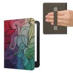 Laptop, Telefoane si Tablete - Ebook reader si accesorii - Accesorii eBook Reader - Husa Kwmobile pentru Amazon Kindle Paperwhite 12 (2024), Colorsoft, Sleep/Wake, profil slim, piele ecologica, multicolor - Infinity.ro