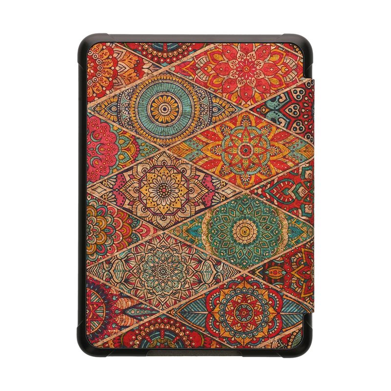 Laptop, Telefoane si Tablete - Ebook reader si accesorii - Accesorii eBook Reader - Husa Kwmobile pentru Amazon Kindle Paperwhite 12 (2024), Colorsoft, inchidere magnetica, pluta, multicolor - Infinity.ro