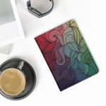 Laptop, Telefoane si Tablete - Ebook reader si accesorii - Accesorii eBook Reader - Husa Kwmobile pentru Amazon Kindle Paperwhite 12 (2024), Colorsoft, Sleep/Wake, profil slim, piele ecologica, multicolor - Infinity.ro
