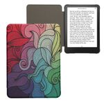 Laptop, Telefoane si Tablete - Ebook reader si accesorii - Accesorii eBook Reader - Husa Kwmobile pentru Amazon Kindle Paperwhite 12 (2024), Colorsoft, protectie la socuri, piele ecologica, multicolor - Infinity.ro
