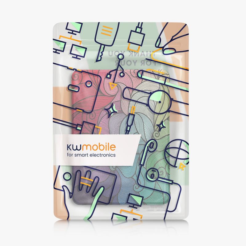 Laptop, Telefoane si Tablete - Ebook reader si accesorii - Accesorii eBook Reader - Husa Kwmobile pentru Amazon Kindle Paperwhite 12 (2024), Colorsoft, protectie la socuri, piele ecologica, multicolor - Infinity.ro