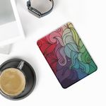 Laptop, Telefoane si Tablete - Ebook reader si accesorii - Accesorii eBook Reader - Husa Kwmobile pentru Amazon Kindle Paperwhite 12 (2024), Colorsoft, protectie la socuri, piele ecologica, multicolor - Infinity.ro