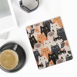 Laptop, Telefoane si Tablete - Ebook reader si accesorii - Accesorii eBook Reader - Husa Kwmobile pentru Amazon Kindle Scribe 3rd Gen, 11 inch (2025), inchidere magnetica, piele ecologica, multicolor - Infinity.ro