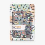 Laptop, Telefoane si Tablete - Ebook reader si accesorii - Accesorii eBook Reader - Husa Kwmobile pentru Kobo Clara 2E, Tolino Shine 4, functie stand, piele ecologica, multicolor - Infinity.ro