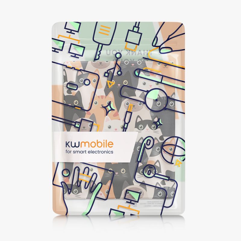 Laptop, Telefoane si Tablete - Ebook reader si accesorii - Accesorii eBook Reader - Husa Kwmobile pentru Amazon Kindle Scribe 3rd Gen, 11 inch (2025), inchidere magnetica, piele ecologica, multicolor - Infinity.ro