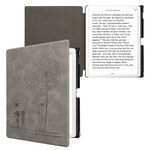 Laptop, Telefoane si Tablete - Ebook reader si accesorii - Accesorii eBook Reader - Husa Kwmobile pentru Amazon Kindle Scribe 3rd Gen, 11 inch (2025), inchidere magnetica, Sleep/Wake, piele ecologica, gri - Infinity.ro