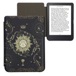 Laptop, Telefoane si Tablete - Ebook reader si accesorii - Accesorii eBook Reader - Husa Kwmobile pentru Kobo Clara 2E, Tolino Shine 4, inchidere magnetica, antisoc, piele ecologica, multicolor - Infinity.ro