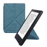 Laptop, Telefoane si Tablete - Ebook reader si accesorii - Accesorii eBook Reader - Husa Kwmobile pentru Kobo Clara 2E, Tolino Shine 4, inchidere magnetica, Sleep/Wake, piele ecologica, albastru - Infinity.ro