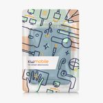 Laptop, Telefoane si Tablete - Ebook reader si accesorii - Accesorii eBook Reader - Husa Kwmobile pentru Kobo Clara 2E, Tolino Shine 4, inchidere magnetica, Sleep/Wake, piele ecologica, albastru - Infinity.ro
