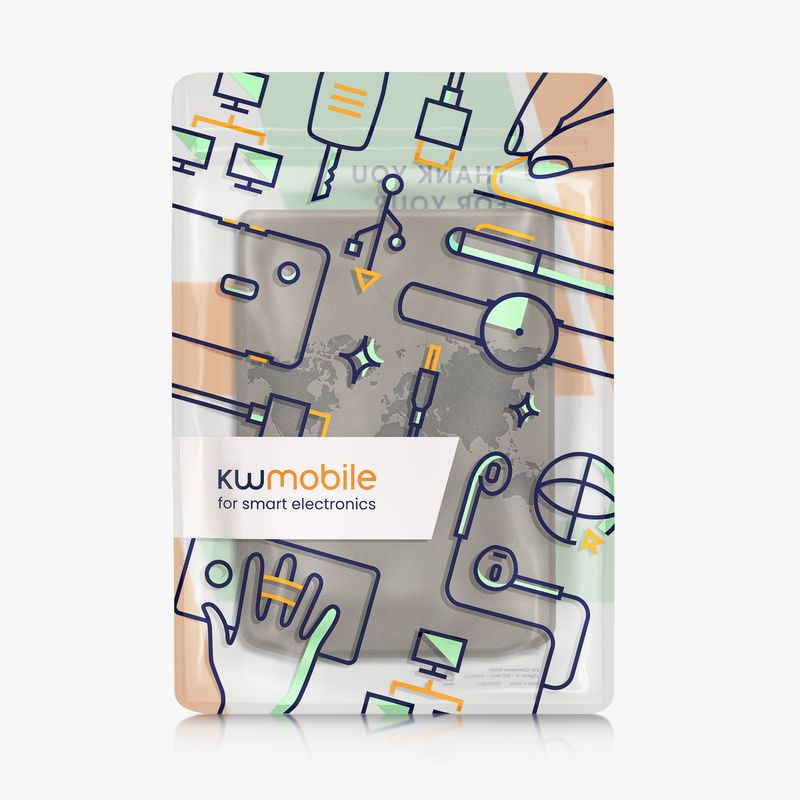 Laptop, Telefoane si Tablete - Ebook reader si accesorii - Accesorii eBook Reader - Husa Kwmobile pentru PocketBook Verse, Verse Lite, Verse Pro, Verse Pro Color, functie Sleep/Wake, piele ecologica, gri - Infinity.ro