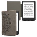 Laptop, Telefoane si Tablete - Ebook reader si accesorii - Accesorii eBook Reader - Husa Kwmobile pentru PocketBook Verse, Verse Lite, Verse Pro, Verse Pro Color, inchidere magnetica, Sleep/Wake, gri - Infinity.ro