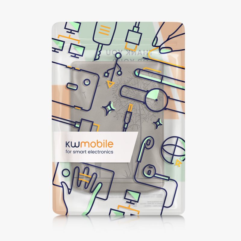 Laptop, Telefoane si Tablete - Ebook reader si accesorii - Accesorii eBook Reader - Husa Kwmobile pentru PocketBook Verse, Verse Lite, Verse Pro, Verse Pro Color, inchidere magnetica, piele ecologica, gri - Infinity.ro