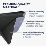 Laptop, Telefoane si Tablete - Ebook reader si accesorii - Accesorii eBook Reader - Husa Kwmobile pentru Tolino Vision 1, Vision 2, Vision 3 HD, Vision 4 HD, inchidere magnetica, piele ecologica, mov - Infinity.ro