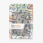 Laptop, Telefoane si Tablete - Ebook reader si accesorii - Accesorii eBook Reader - Husa Kwmobile pentru Tolino Vision 1, Vision 2, Vision 3 HD, Vision 4 HD, inchidere magnetica, piele ecologica, gri - Infinity.ro
