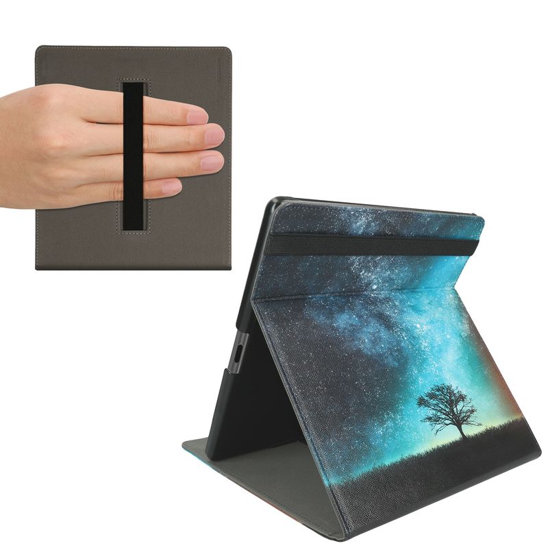 Laptop, Telefoane si Tablete - Ebook reader si accesorii - Accesorii eBook Reader - Husa pentru eBook Reader Kwmobile pentru Amazon Kindle Scribe (2022, 2024), functie stand, piele ecologica, multicolor - Infinity.ro