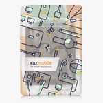 Laptop, Telefoane si Tablete - Ebook reader si accesorii - Accesorii eBook Reader - Husa pentru eBook Reader Kwmobile pentru Amazon Kindle Scribe (2022, 2024), buzunar card, piele ecologica, gri - Infinity.ro